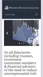 Mobile Screenshot of precisionfiduciary.com